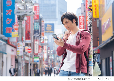 Foreign tourists traveling in Tokyo (inbound) Foreign tourists traveling in Tokyo (inbound) 115110378