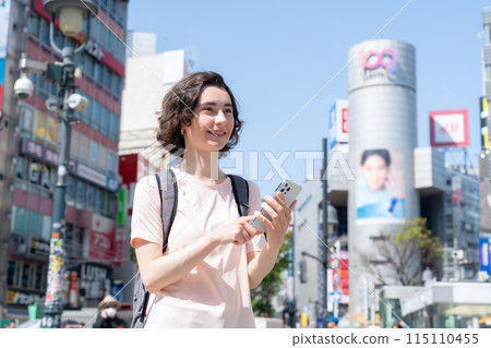 前往東京的外國遊客（入境） 115110455