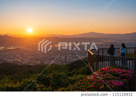 Nishizao Park Observation Plaza, evening view 115110932