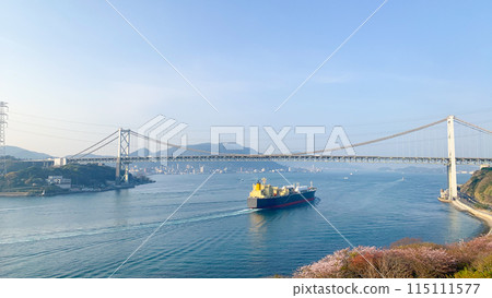 清晨的關門海峽/下關 清晨的關門海峽/下關 115111577