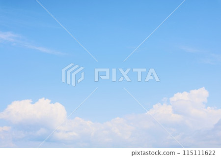 藍天白雲，六月的清晨 115111622