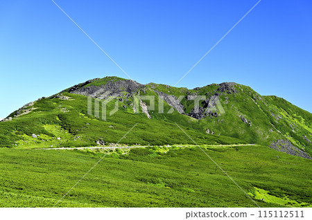 Morning view from Mt. Norikura, Mt. 115112511