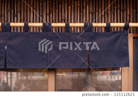 The curtain-like fabric that hangs in front of traditional Japanese restaurants and shops not only serves as a signboard, but holds a larger meaning, 115112621