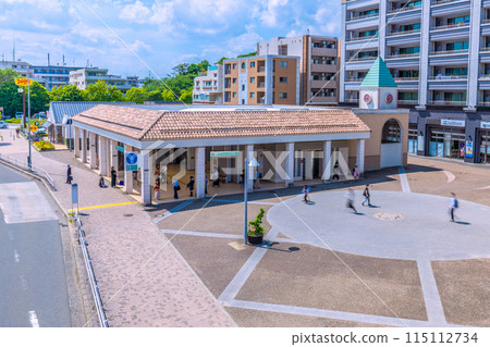 日本橫濱城市景觀 橫濱市營地鐵綠線北山田站等景觀 日本橫濱城市景觀 橫濱市營地鐵綠線北山田站等景觀 115112734