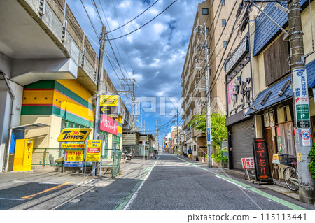 Urban landscape of Funabashi City, Chiba Shimousa Nakayama Station Urban landscape of Funabashi City, Chiba Shimousa Nakayama Station 115113441