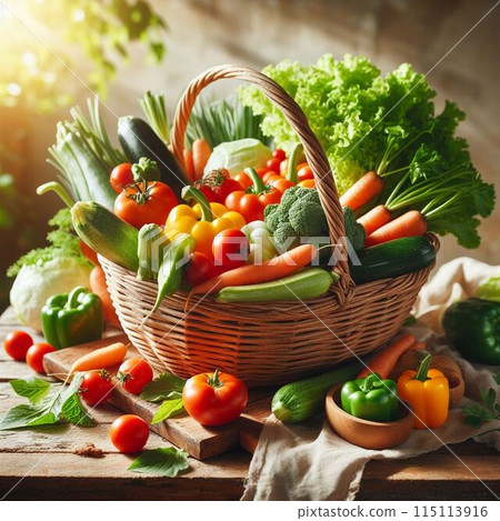 A lot of vegetables 115113916