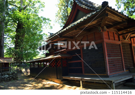群馬縣沼田市八形原町的能量景點筱尾神社 群馬縣沼田市八形原町的能量景點筱尾神社 115114416