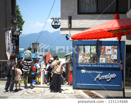 伊香保溫泉石階街景 115114886