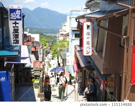 伊香保溫泉石階街景 伊香保溫泉石階街景 115114888