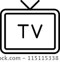 電視圖標 115115338