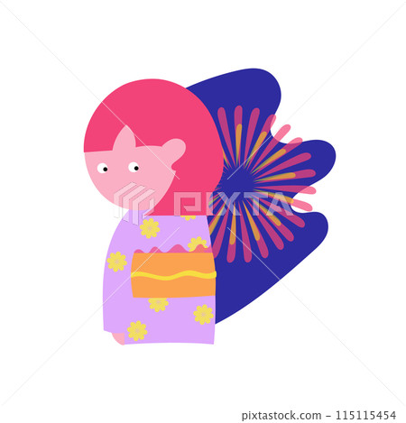穿Yukata的女孩 115115454