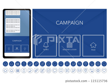 LINE豐富菜單41 LINE豐富菜單設計模板 115115736
