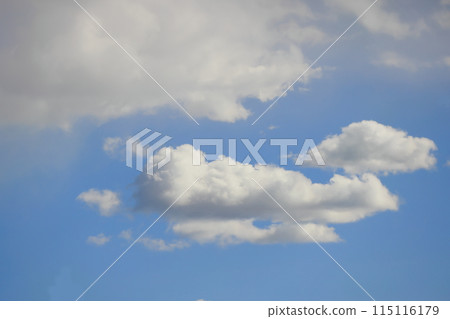 藍天白雲(背景素材) 藍天白雲(背景素材) 115116179