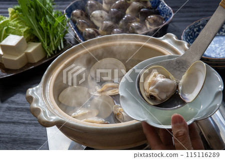 蛤蜊涮鍋、蛤蜊火鍋、蛤蜊料理 115116289