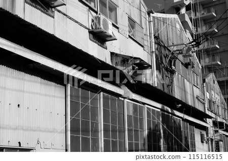 old factory building old factory building 115116515