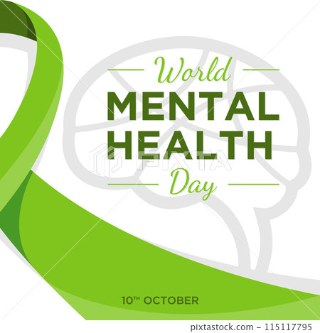 World Mental Health Day background illustration World Mental Health Day background illustration 115117795