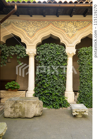 Stavropoleos Monastery in Bucharest, Romania 115119270