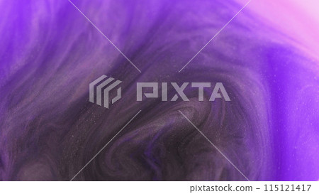 Shimmer liquid. Ink water swirl. Defocused neon purple indigo black pink color fluid smoke shiny dust magic mix abstract art background. Shimmer liquid. Ink water swirl. Defocused neon purple indigo black pink color fluid smoke shiny dust magic mix abstract art background. 115121417