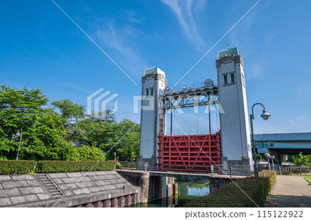 Famous spot in Kyoto Fushimi: Misu Lock, Fushimi Ward, Kyoto City 115122922