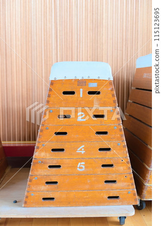 安裝在體育設施內的跳馬箱 115123695