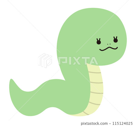 可愛的蛇女孩向量圖蛇年生肖十二生肖新年 可愛的蛇女孩向量圖蛇年生肖十二生肖新年 115124025