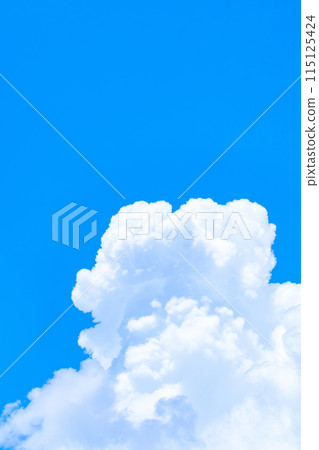 Summer blue sky Summer blue sky 115125424