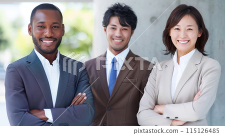 Smiling people Smiling people 115126485