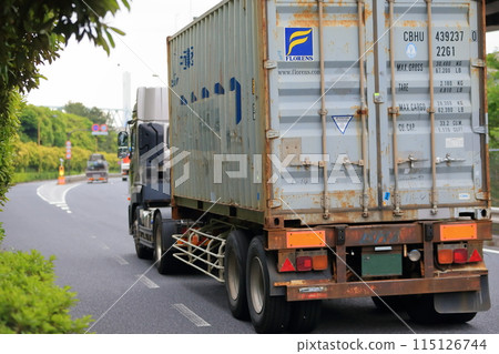 Trailer truck Trailer truck 115126744