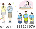 孩子們上音樂課 115126979