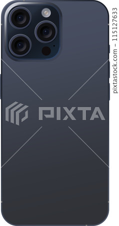 iphone 15 mockup back side rear view isolated illustration on transparent background. Smartphone or mobile phone or cellphone cut out template. iphone 15 mockup back side rear view isolated illustration on transparent background. Smartphone or mobile phone or cellphone cut out template. 115127633