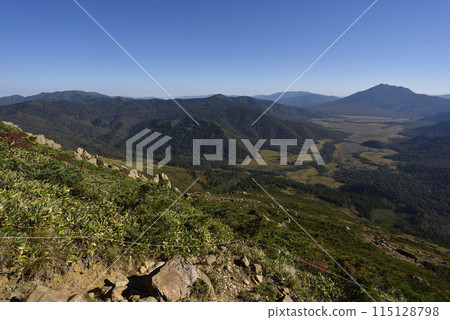 Climbing Mt. Shibutsu, Oze, Gunma Prefecture 115128798