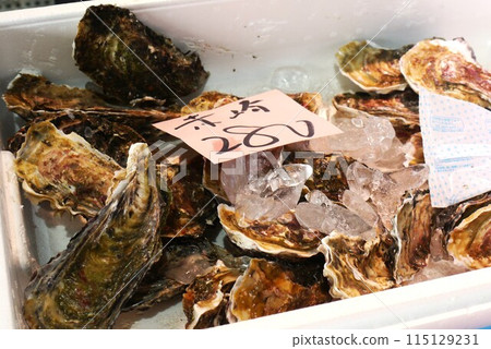 Don't forget the summer delicacy, rock oysters. 115129231