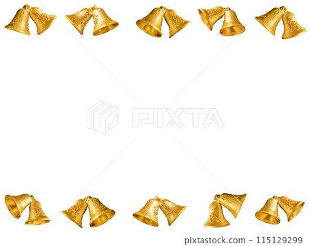 Christmas gift elements on white background, christmas, winter, new year concept, 115129299