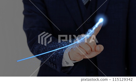 繪製成長軌跡的商人 115129342