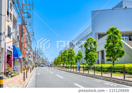 Cityscape of Nerima Ward, Tokyo - Ekoda Station 115129899