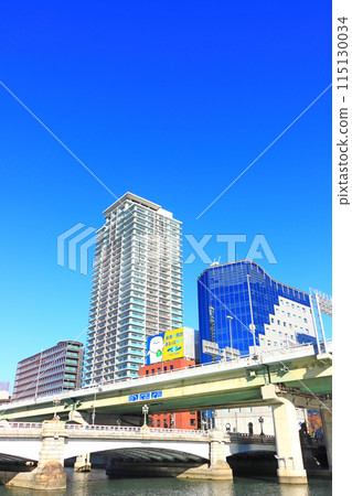 大阪府大阪市中之島週邊的高樓景觀 大阪府大阪市中之島週邊的高樓景觀 115130034