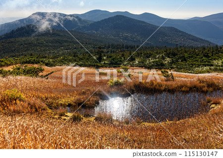 東大和濕地和東山脈的晨景 115130147
