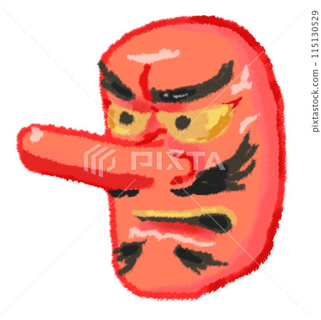 天狗面具的插圖 天狗面具的插圖 115130529