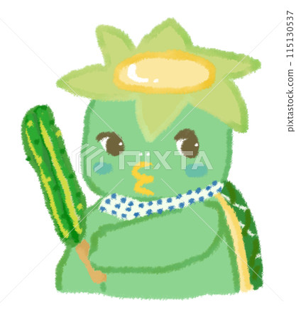 Kappa and pickled cucumber 115130537