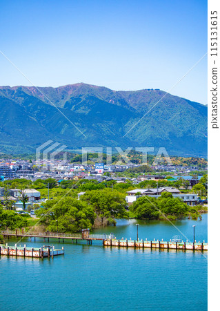 【琵琶湖風景】從琵琶湖大橋眺望蔚藍的大海 【琵琶湖風景】從琵琶湖大橋眺望蔚藍的大海 115131615