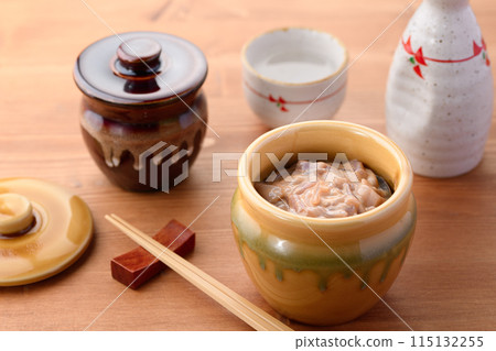 Salted squid made with domestically produced squid 115132255