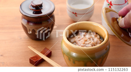 Salted squid made with domestically produced squid 115132263