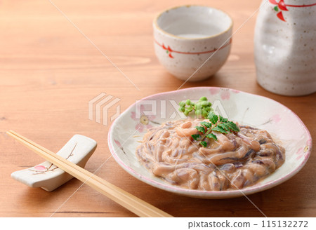 Salted squid made with domestically produced squid 115132272