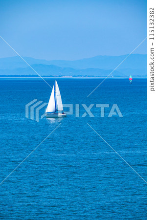 【琵琶湖風景】從琵琶湖大橋眺望蔚藍的大海 115132382