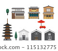 Five-story pagoda, old house and storehouse 115132775