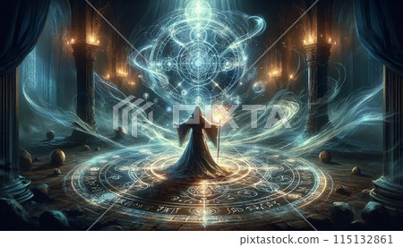 魔術插畫 魔術插畫 115132861