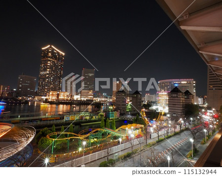 神奈川縣港未來夜景,三月 神奈川縣港未來夜景,三月 115132944