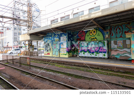 大阪·阪堺電車阪堺線「新今宮站前站」(2024年4月9日拍攝) 大阪·阪堺電車阪堺線「新今宮站前站」(2024年4月9日拍攝) 115133501