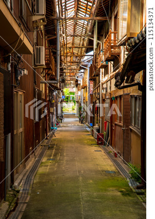 兵庫縣西脅市街景朝日市場 兵庫縣西脅市街景朝日市場 115134371