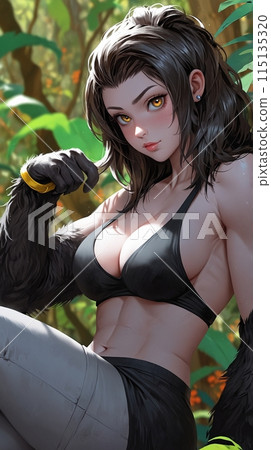 female, lady, woman 115135320